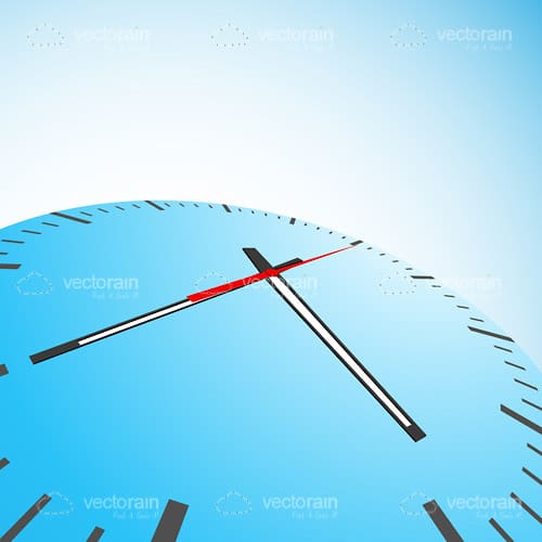 Abstract Clock Background